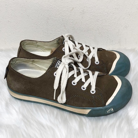 Keen Shoes - Keen Coronado Brown Suede Lace Up Sneakers Size 8